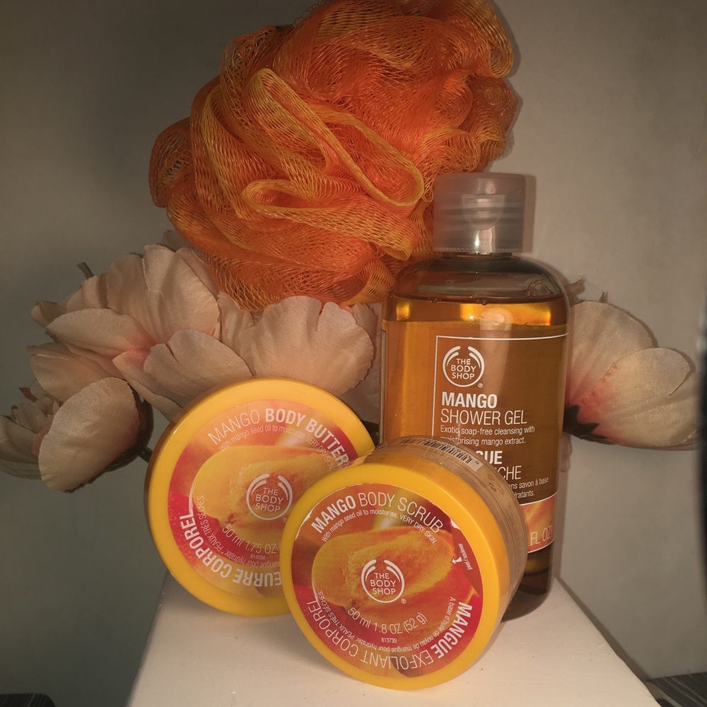 The Body Shop Mango Bath Set